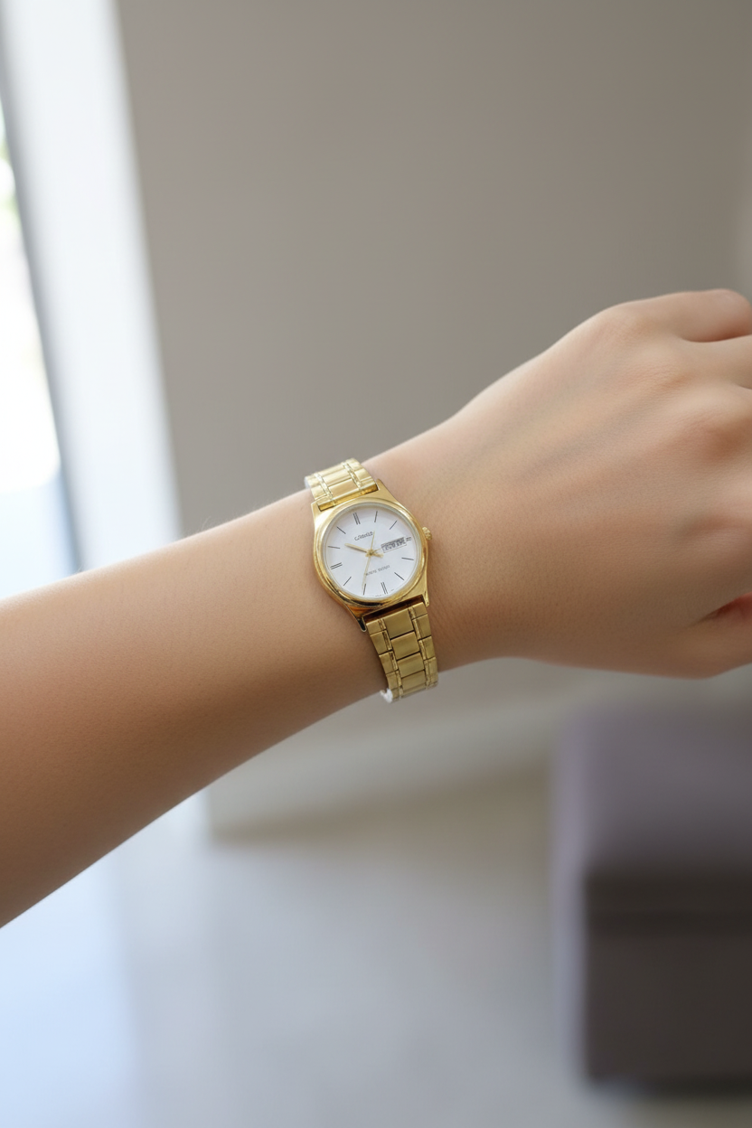 Reloj Casio REF 18395 - en muñeca femenina