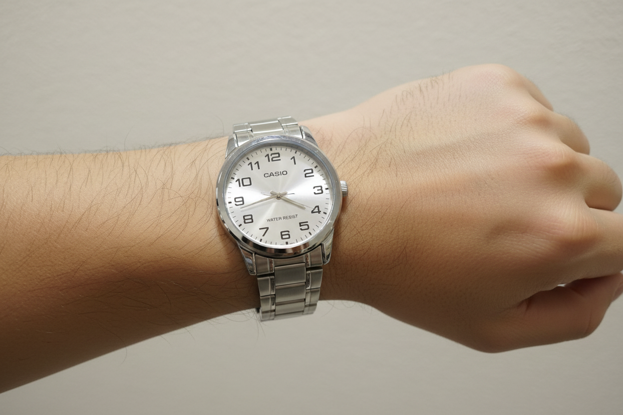 Casio Clásico REF 15359 - en muñeca masculina
