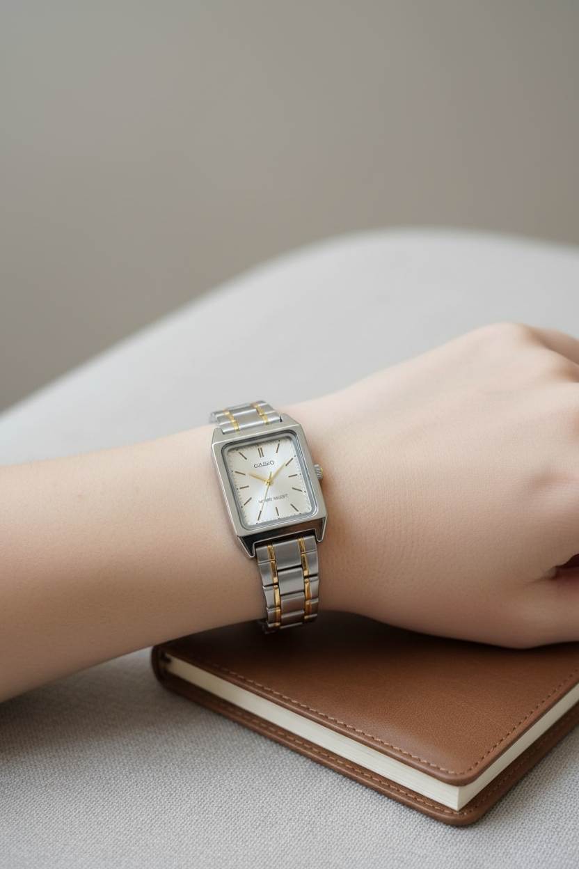 Reloj Casio REF 19385 - en muñeca femenina