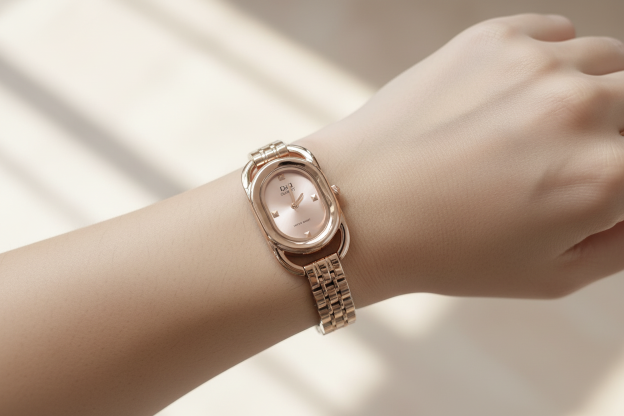 Reloj en muñeca femenina