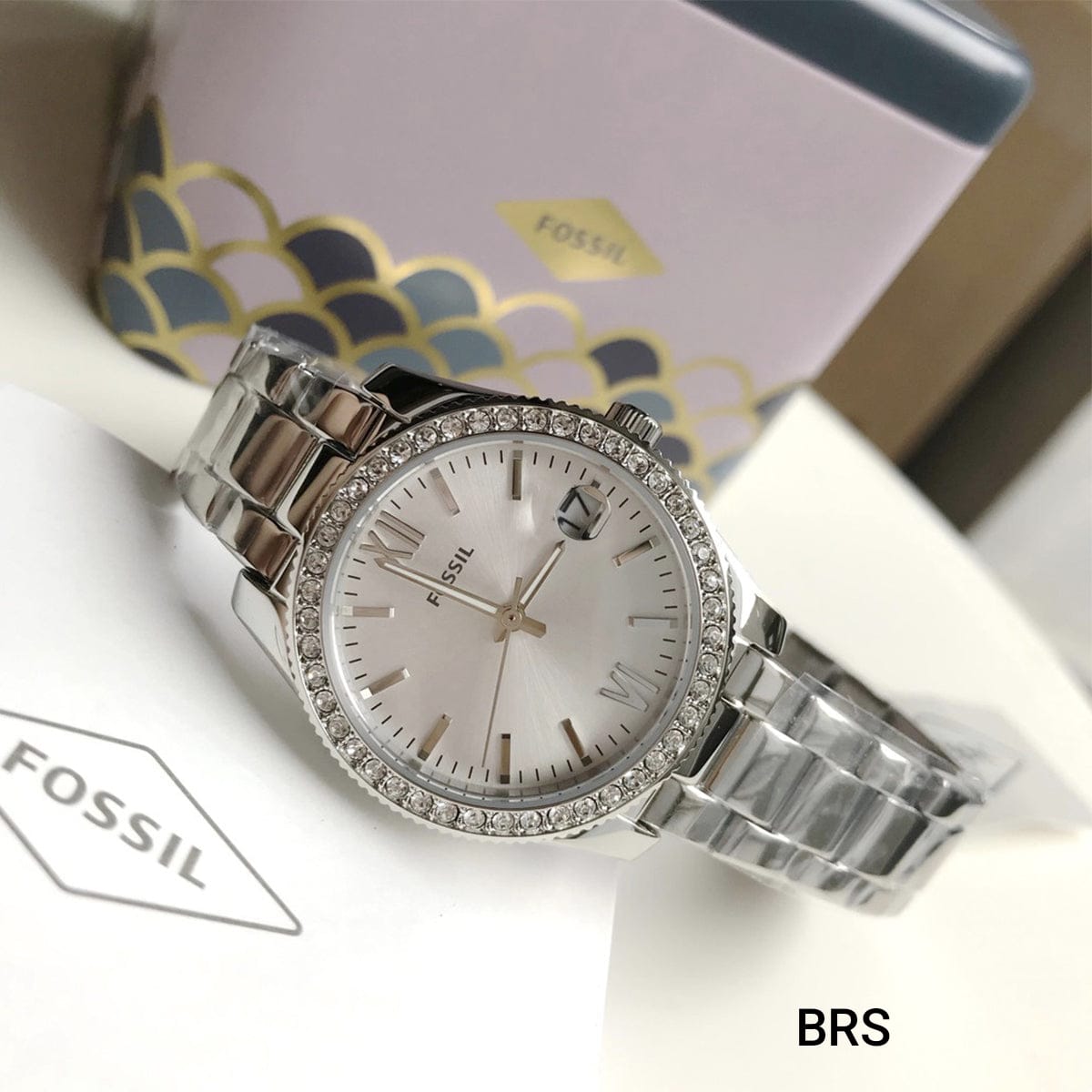 Reloj Fossil BRS Plateado - imagen del producto