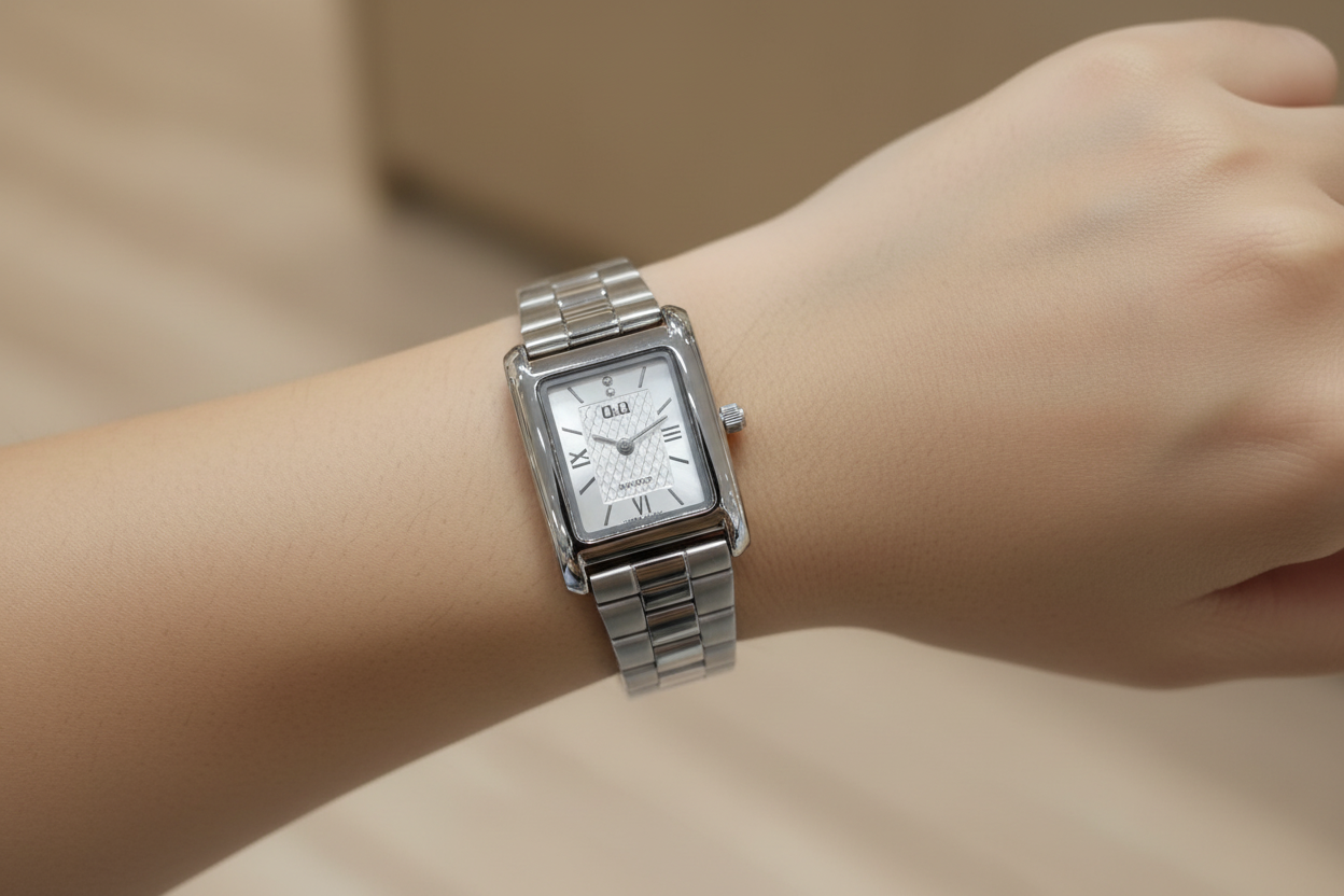 Reloj en muñeca femenina