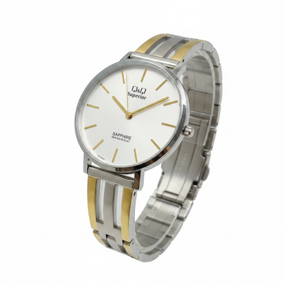 Q&Q Superior Bicolor REF 17511 - ángulo 45 grados fondo blanco