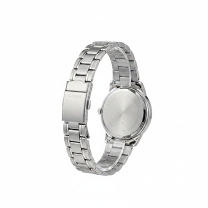 Reloj Casio dama — vista trasera caseback