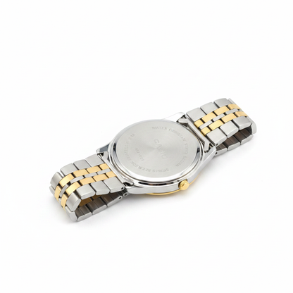 Casio Bicolor REF 18205 - vista trasera fondo blanco