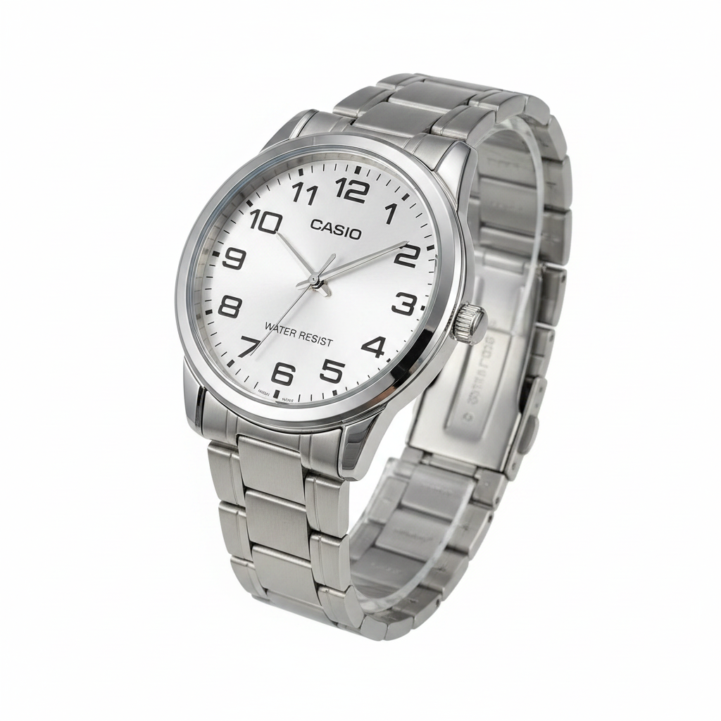 Casio Clásico REF 15359 - ángulo 45 grados fondo blanco