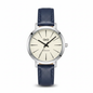 Reloj Q&Q minimalista azul marino - vista frontal