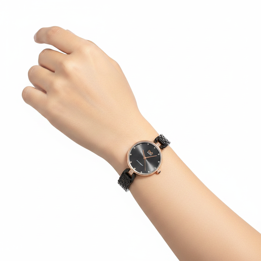 Reloj Q&Q en muñeca