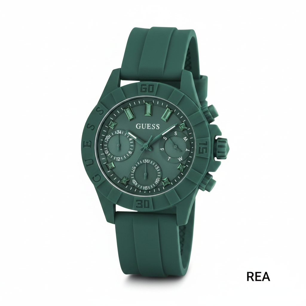 Reloj Guess REA Verde - Fondo blanco catálogo