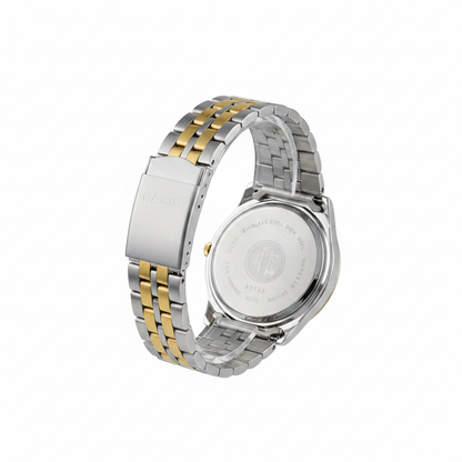 Casio Bicolor REF 18203 - vista trasera fondo blanco