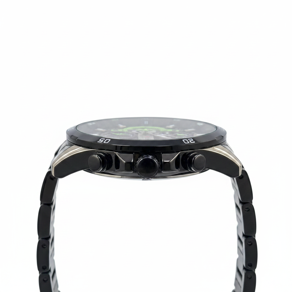 Reloj Curren Chronograph – perfil lateral