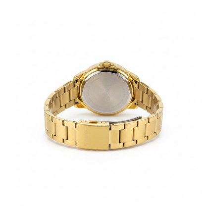 Casio Dorado REF 18395 - vista trasera fondo blanco