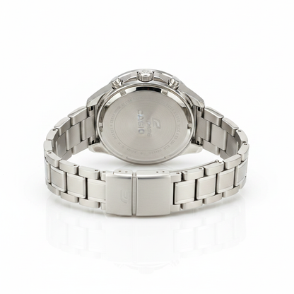 Casio Edifice Chronograph REF 18356 - vista trasera fondo blanco