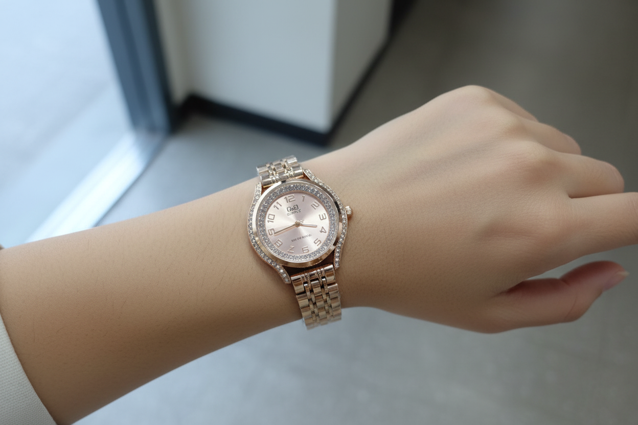 Reloj en muñeca femenina