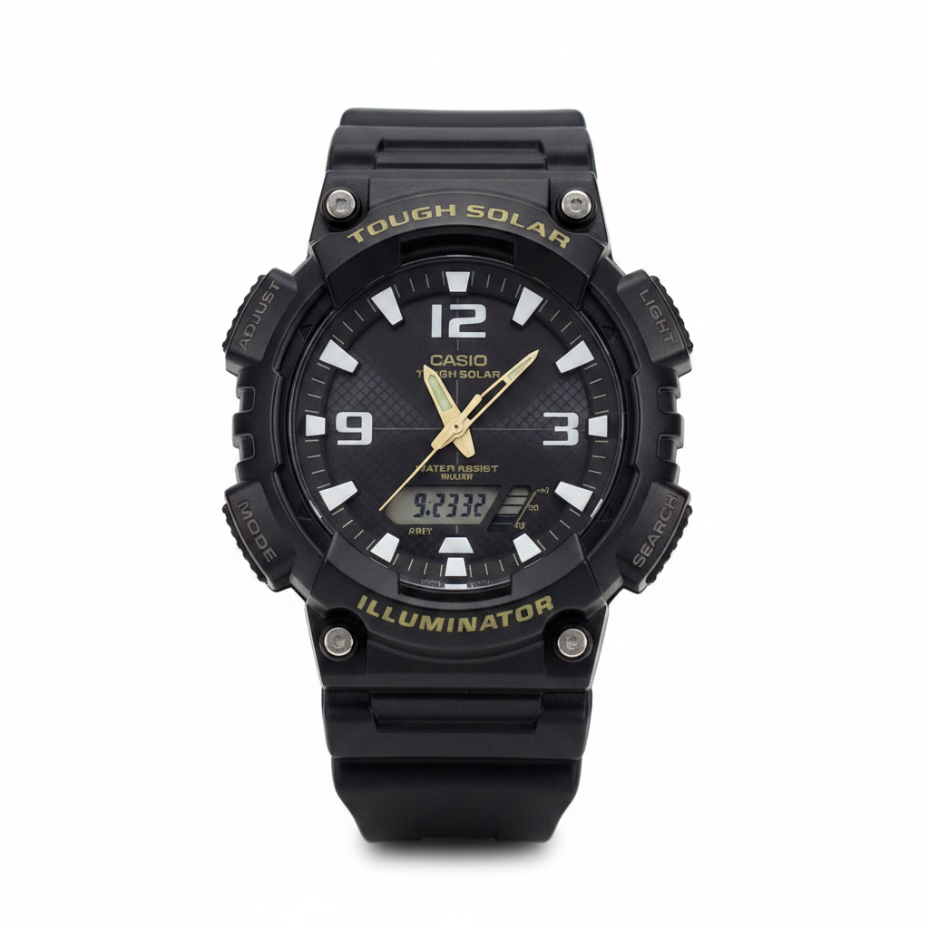 Casio Tough Solar AQ-S810W — vista frontal