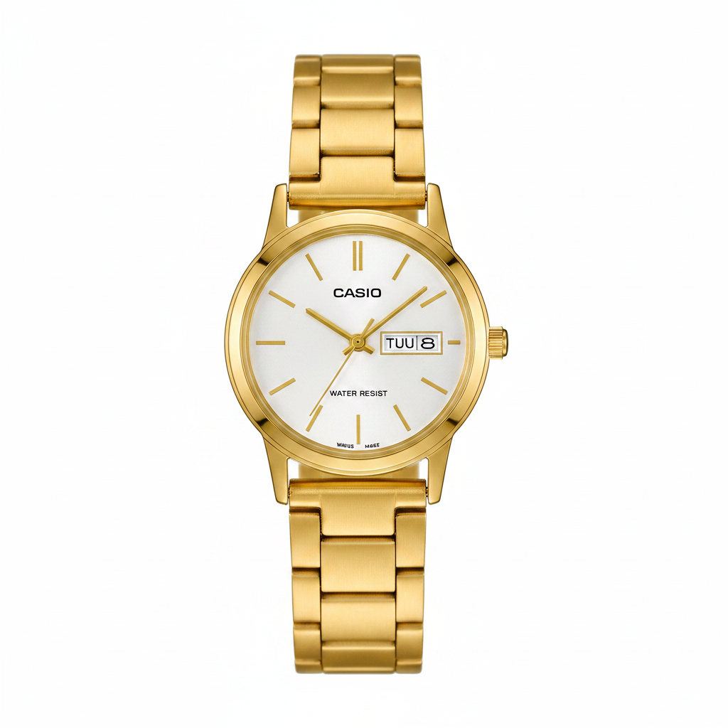 Reloj Casio REF 18395 - vista frontal fondo blanco