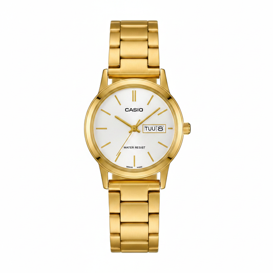 Reloj Casio REF 18395 - vista frontal fondo blanco