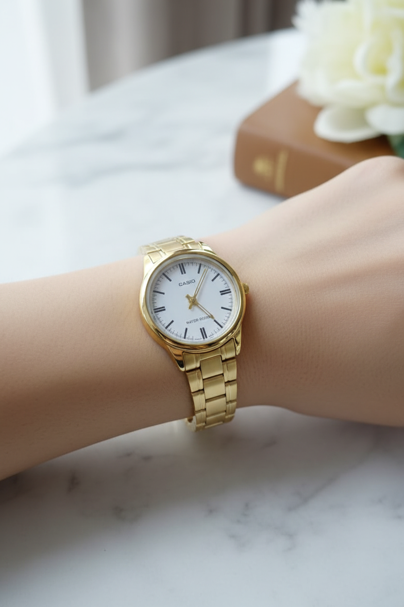 Reloj Casio REF 18397 - en muñeca femenina