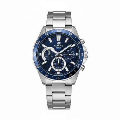 Casio Edifice Chronograph - vista frontal fondo blanco