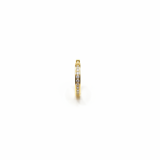 Candonga oro 18k barra zirconias fondo blanco