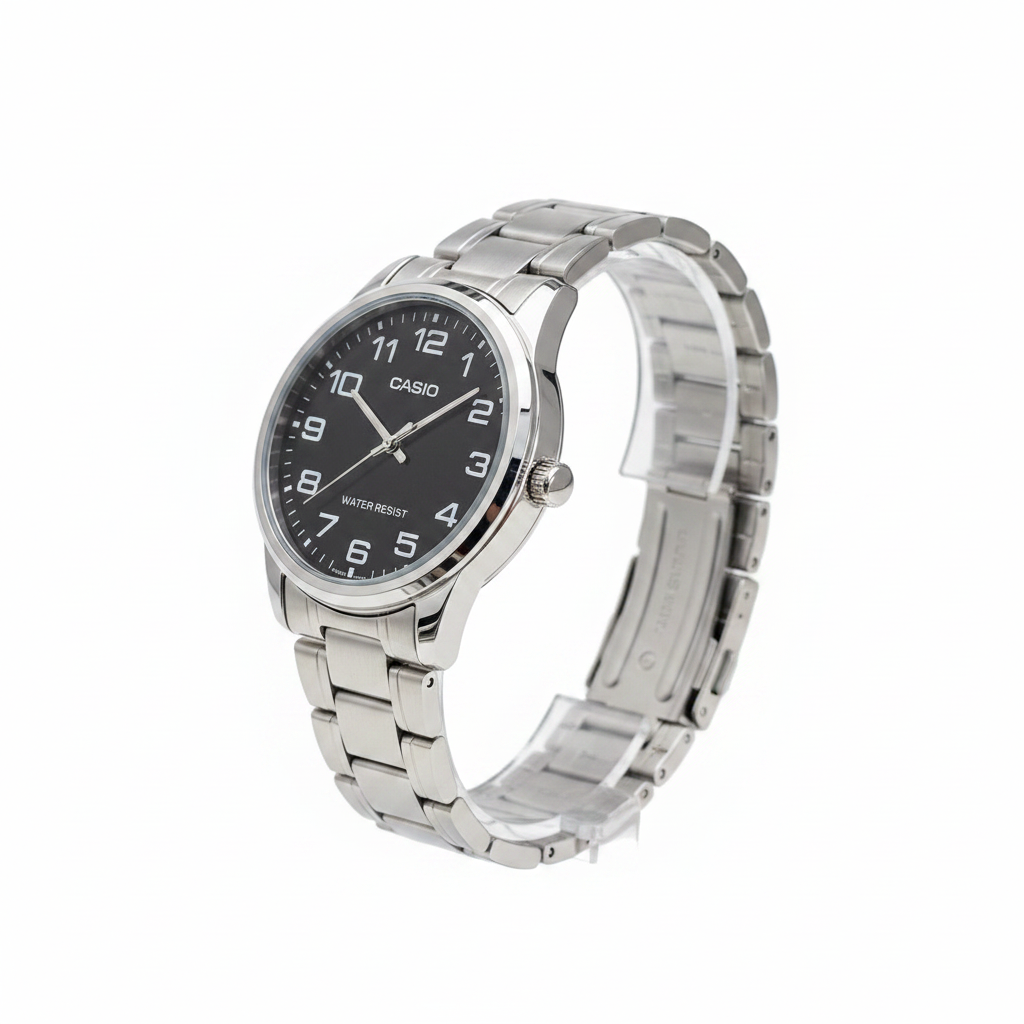 Casio Clásico REF 15598 - vista lateral fondo blanco