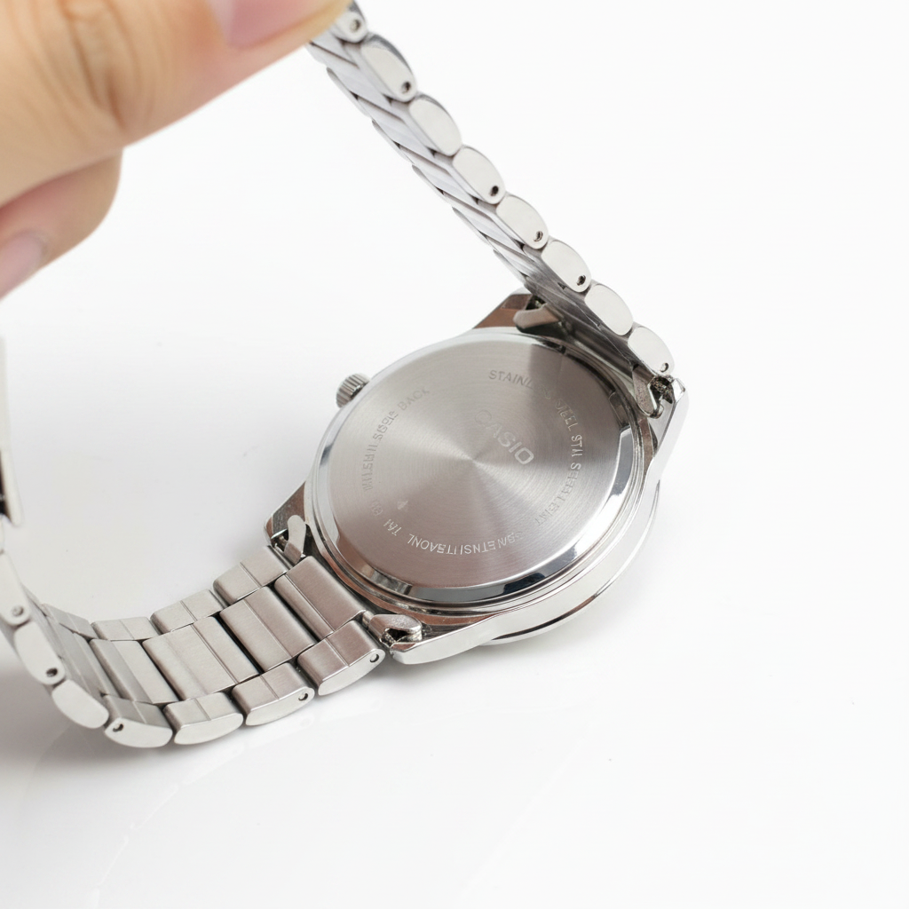 Casio Clásico REF 15359 - vista trasera fondo blanco
