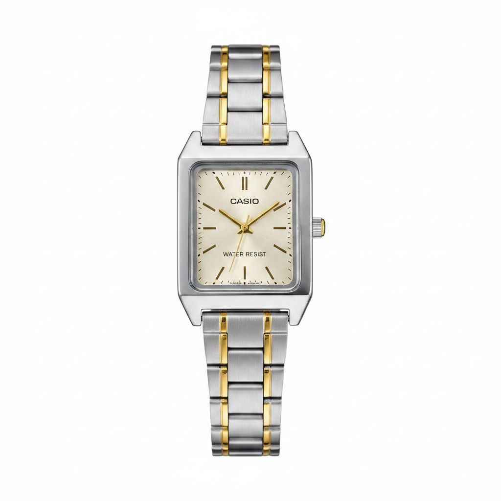Reloj Casio REF 19385 - vista frontal fondo blanco