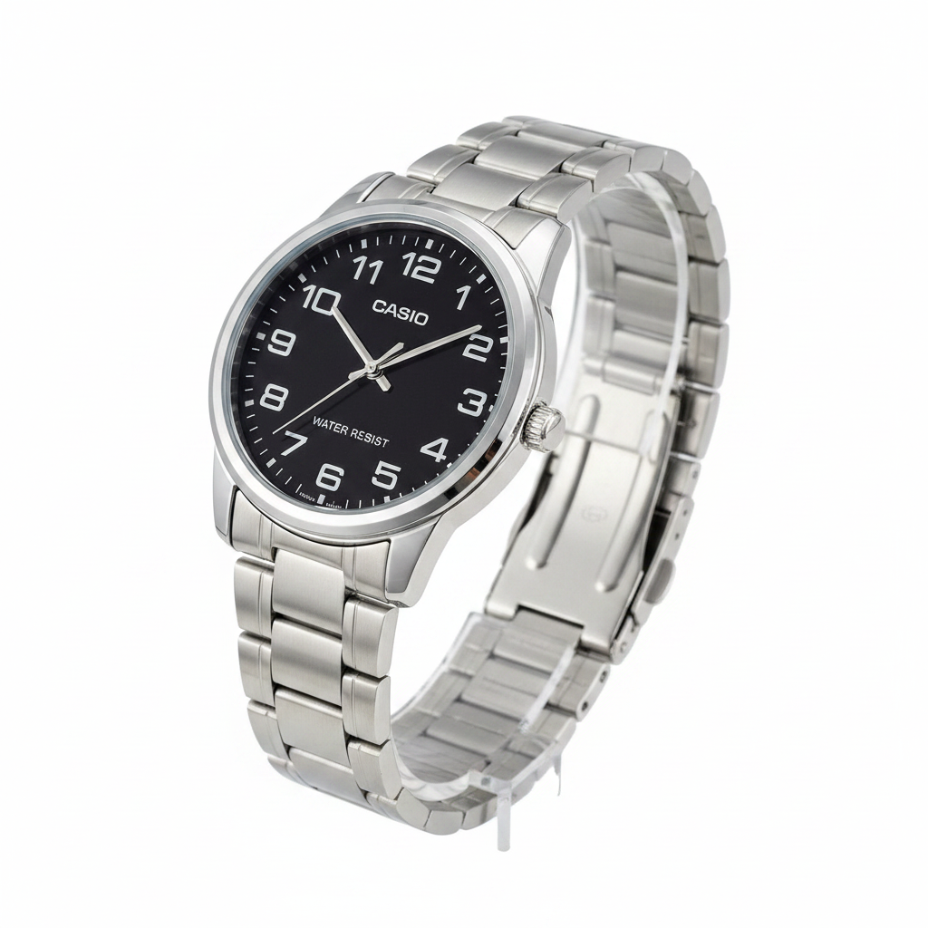 Casio Clásico REF 15598 - ángulo 45 grados fondo blanco