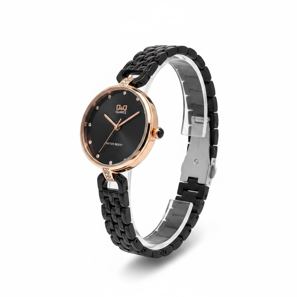 Reloj Q&Q vista lateral