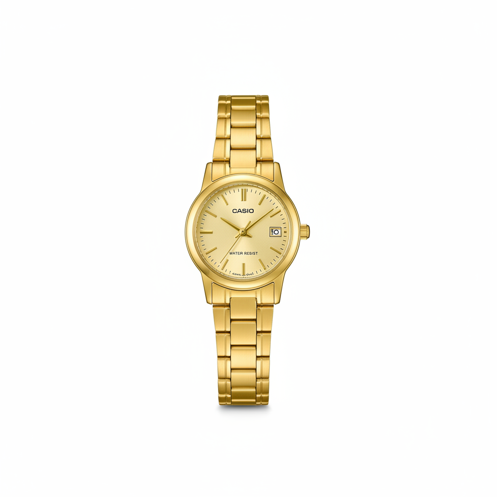 Reloj Casio REF 18301 - vista frontal fondo blanco