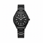 Reloj Q&Q Superior Negro - Vista frontal fondo blanco