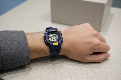 Casio Illuminator TW-736H — en muñeca masculina