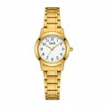 Reloj Q&Q dorado femenino - vista frontal