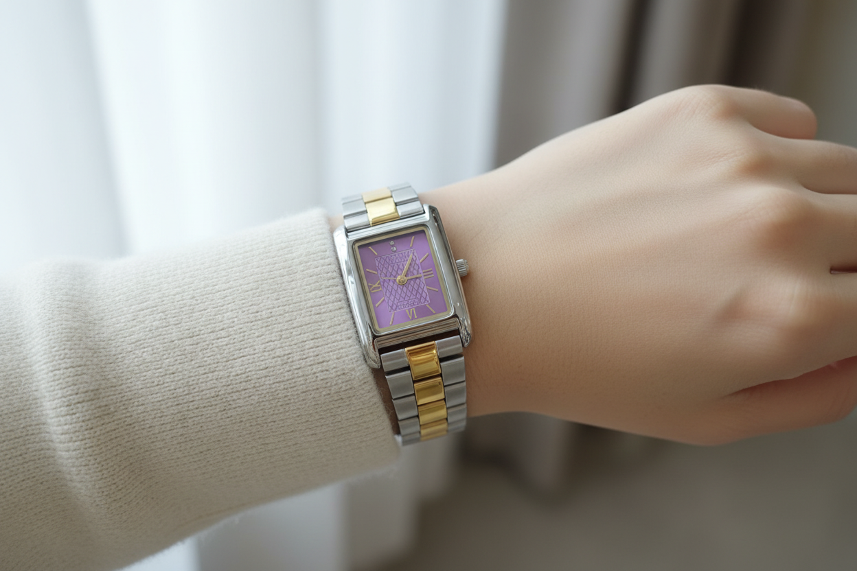 Reloj en muñeca femenina