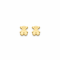 Topos osito oro 18K flat lay fondo blanco