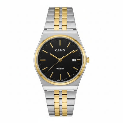 Casio Bicolor REF 18205 - vista frontal fondo blanco