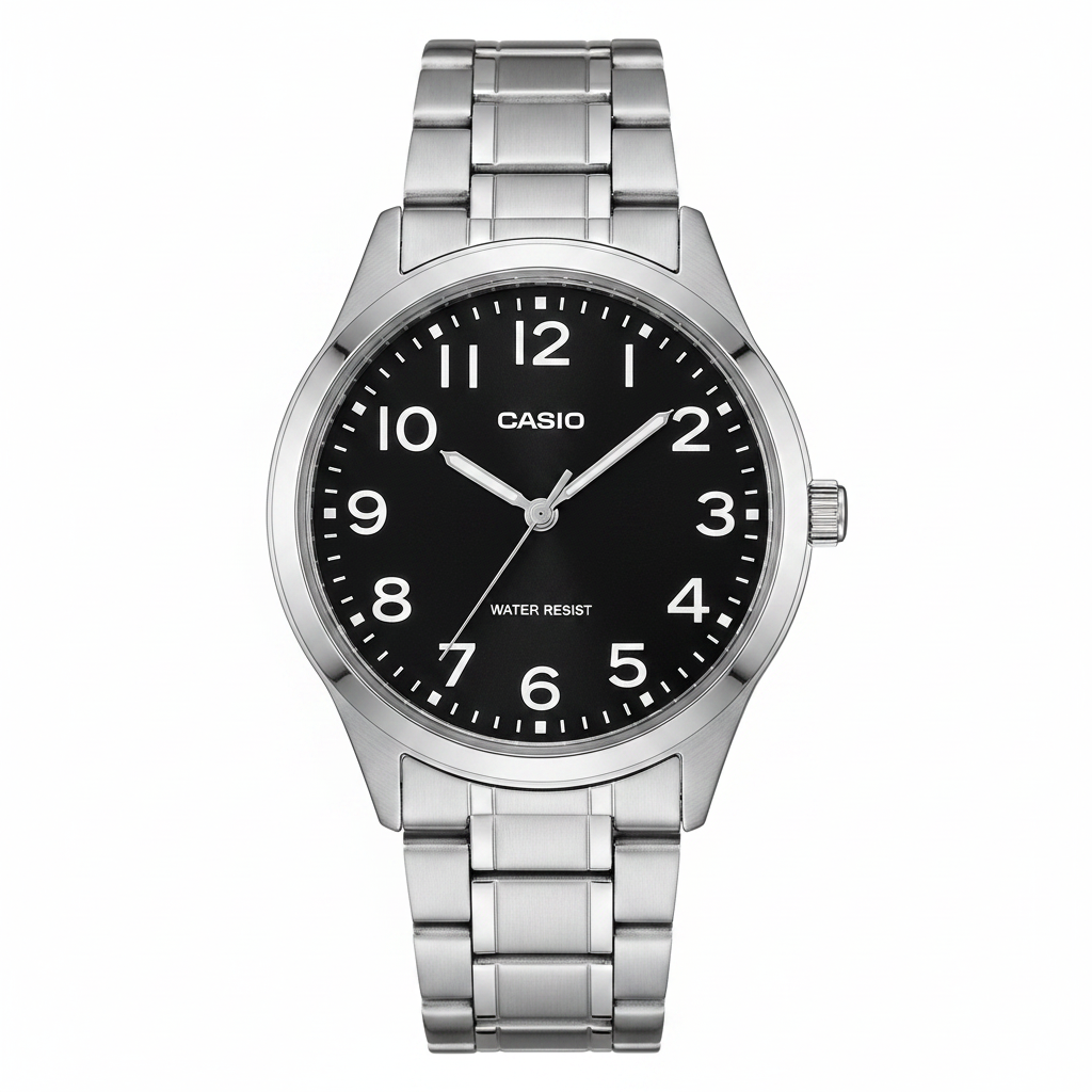 Casio Clásico REF 15598 - vista frontal fondo blanco