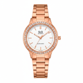 Reloj Q&Q rose gold presidente - vista frontal